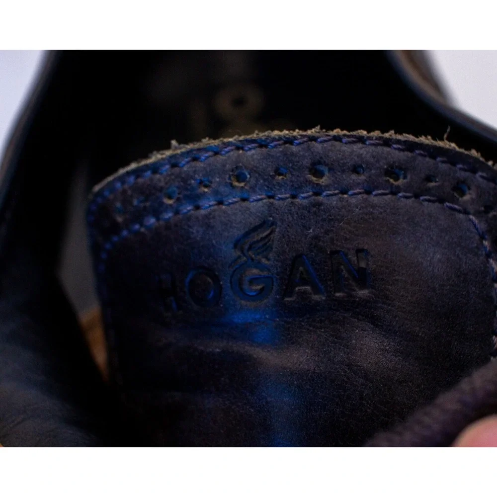 465$ HOGAN Chunky Sole Distressed Brogues Sz 10‎